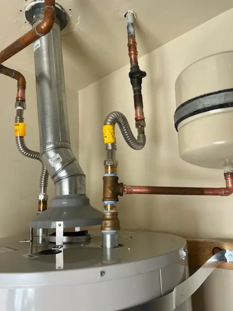 Water heater installation and plumbing repair in Falcon Ridge